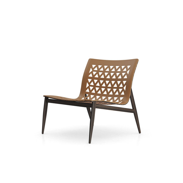 ModloftBlack Elmstead Leather Accent Chair Wayfair